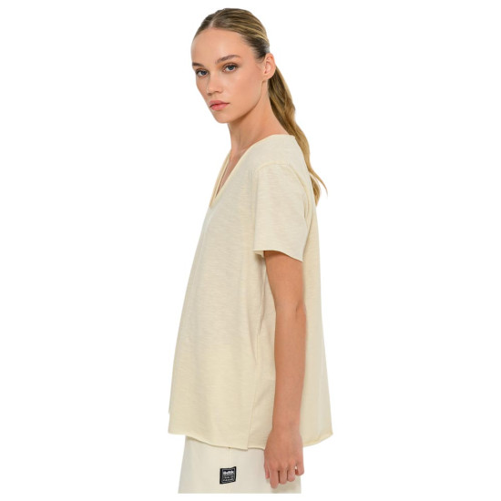 Bodytalk Γυναικεία κοντομάνικη μπλούζα V-Neck T-Shirt